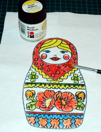 Matreshka Bookmarks and Ornaments image 4